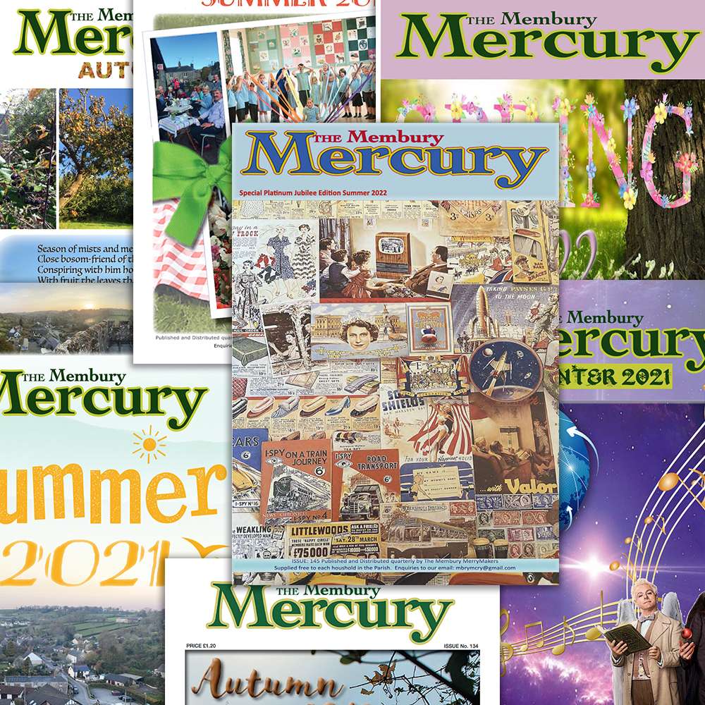 A collage of Membury Mercurys