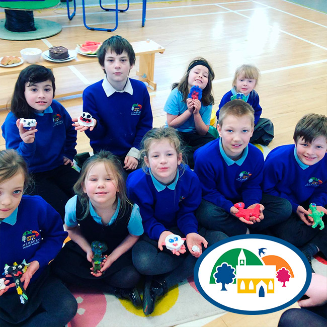 The children of Membury Primary Academy