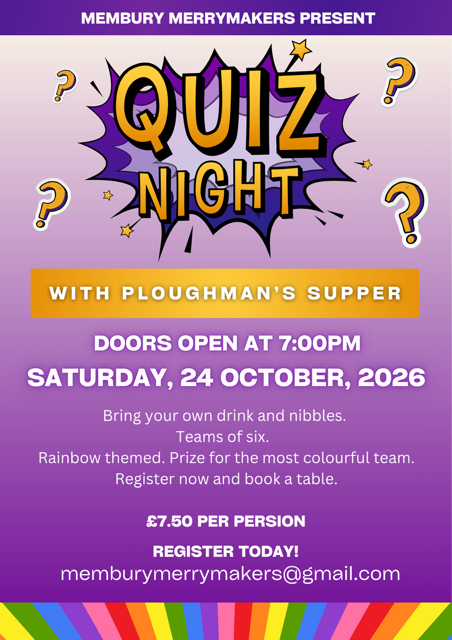 multi-coloured quiz logo